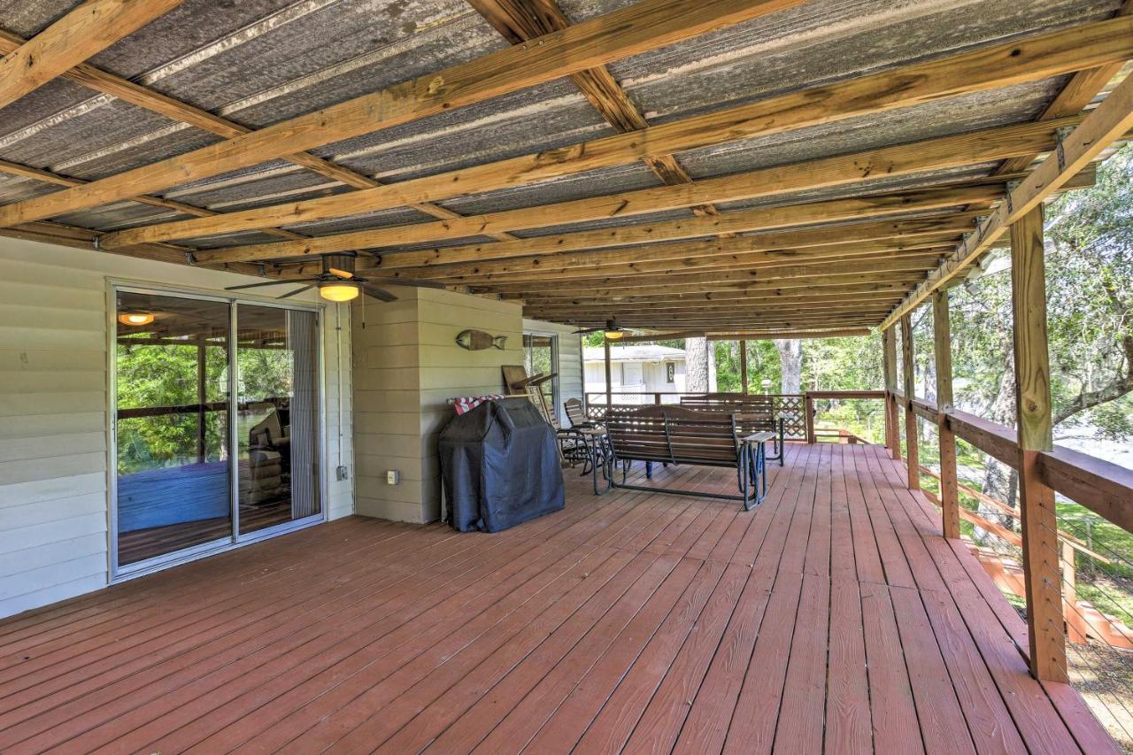Charming Abode With Dock On The Suwannee River Bell Eksteriør bilde
