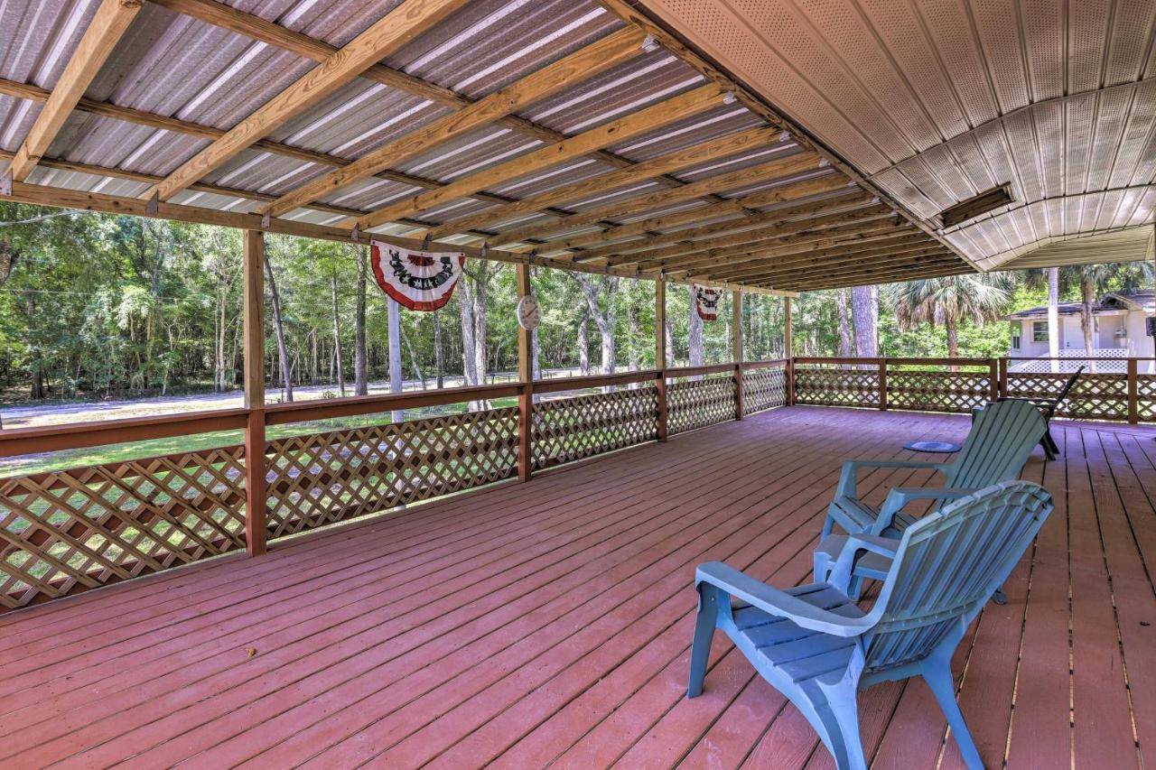 Charming Abode With Dock On The Suwannee River Bell Eksteriør bilde